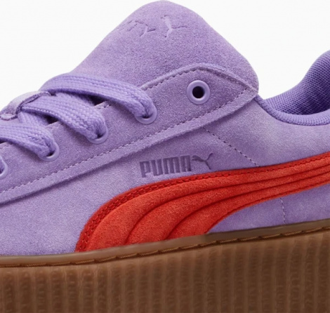 Кеди жіночі Puma CREEPER PHATTY FENTY фіолетово-червоні 39640303