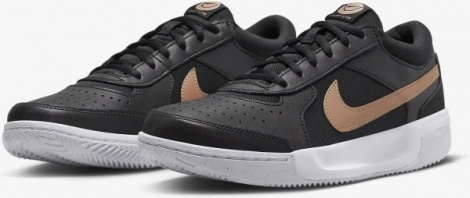 Кросівки тенісні жіночі Nike ZOOM COURT LITE 3 CLY чорні FB8989-001