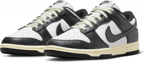 Кросівки жіночі Nike DUNK LOW VINTAGE чорно-білі FQ8899-100