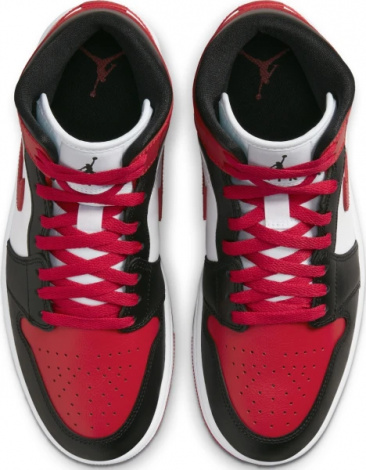 Кроссовки Jordan Wmns 1 Mid Alternate Bred Toe