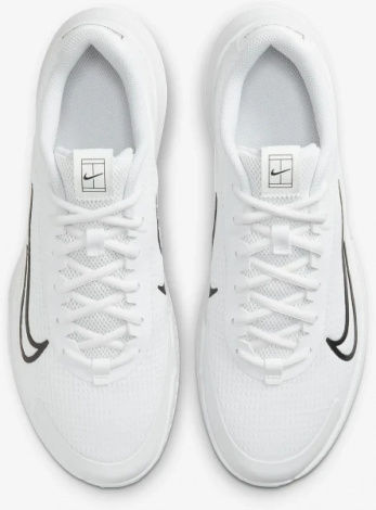 Кросівки тенісні Nike VAPOR LITE 2 HC біло-чорні DV2018-100