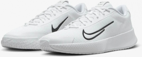 Кросівки тенісні Nike VAPOR LITE 2 HC біло-чорні DV2018-100