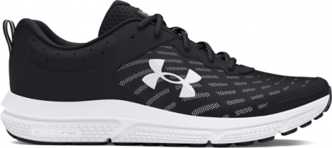Кросівки бігові Under Armour CHARGED ASSERT 10 чорно-білі 3026175-001