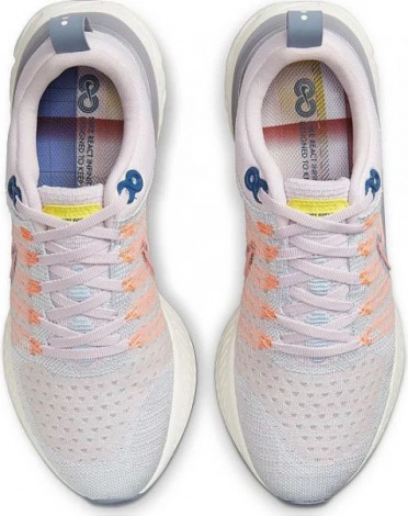 Кросівки бігові жіночі W Nike REACT INFINITY RUN FK 2 PRM рожеві DH2497-600
