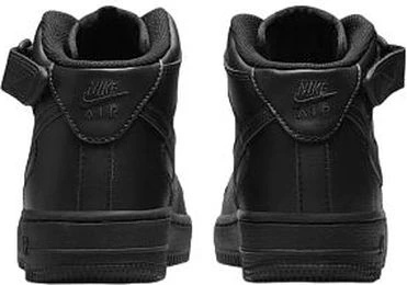 Кеди дитячі Nike AIR FORCE 1 MID (GS) чорні DH2933-001