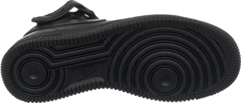 Кеди дитячі Nike AIR FORCE 1 MID (GS) чорні DH2933-001