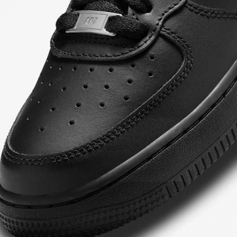 Кеди дитячі Nike AIR FORCE 1 MID (GS) чорні DH2933-001