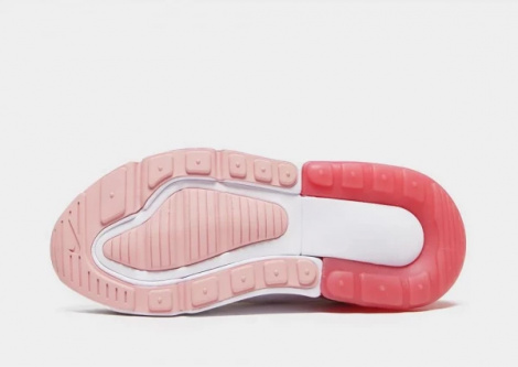 Кросівки дитячі Nike AIR MAX 270 BP біло-рожеві AO2372-108