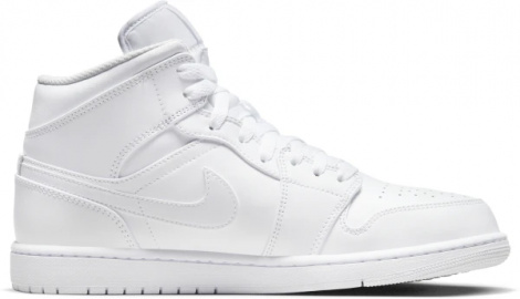 Кроссовки Nike Air Jordan 1 Mid White