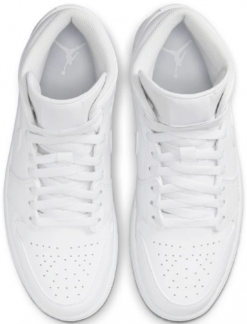 Кроссовки Nike Air Jordan 1 Mid White