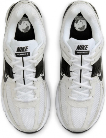 Кросівки Nike ZOOM VOMERO 5 біло-кремово-чорні FB9149-101