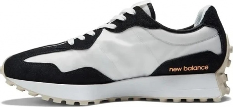 Кросівки New Balance 327 чорно-біло-жовтогарячі MS327SO