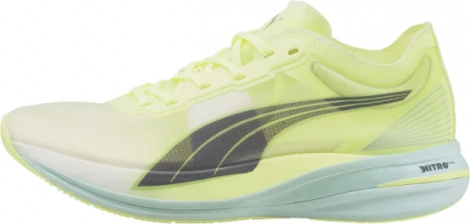 Кросівки бігові жіночі Puma DEVIATE NITRO ELITE RACER лимонно-м'ятні 376444-02