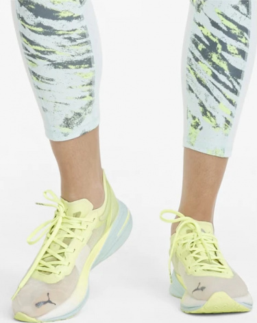 Кросівки бігові жіночі Puma DEVIATE NITRO ELITE RACER лимонно-м'ятні 376444-02