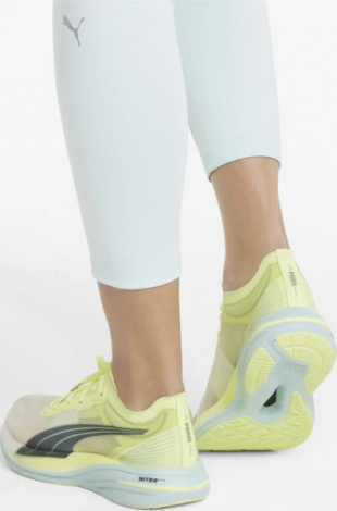 Кросівки бігові жіночі Puma DEVIATE NITRO ELITE RACER лимонно-м'ятні 376444-02