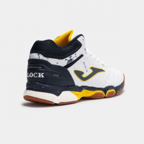 Кросівки волейбольні Joma V.BLOCK 2202 біло-темно-сині VBLOKW2202