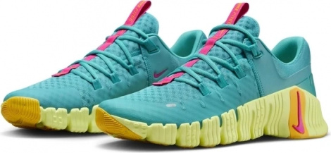 Кросівки для тренувань Nike FREE METCON 5 бірюзово-салатові DV3949-302