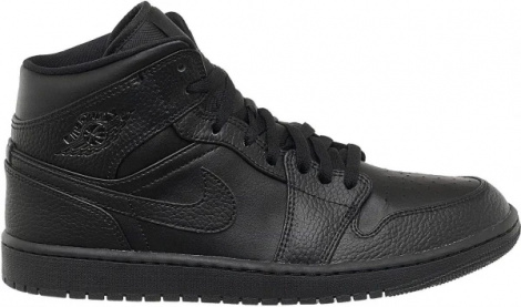 Кросівки Nike JORDAN AIR 1 MID чорні 554724-091