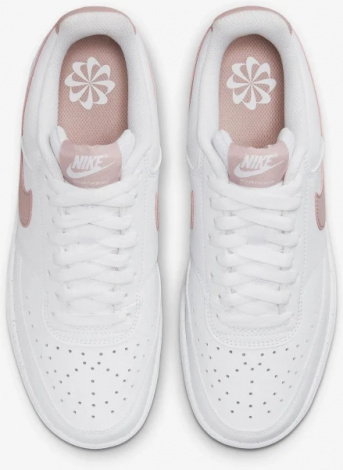 Кросівки жіночі Nike COURT VISION LO біло-рожеві DH3158-102
