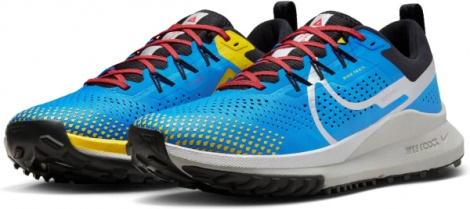Кросівки для трейлраннінгу Nike REACT PEGASUS TRAIL 4 синьо-жовто-червоні DJ6158-401
