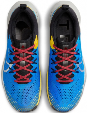 Кросівки для трейлраннінгу Nike REACT PEGASUS TRAIL 4 синьо-жовто-червоні DJ6158-401