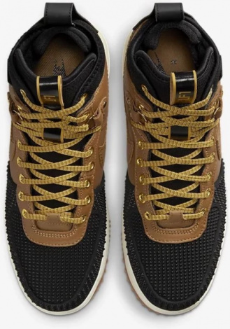 Кроссовки Nike LUNAR FORCE 1 DUCKBOOT коричнево-черные 805899-202