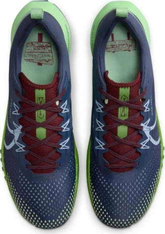 Кросівки для трейлраннінгу Nike REACT PEGASUS TRAIL 4 темно-синьо-зелено-бордові DJ6158-403