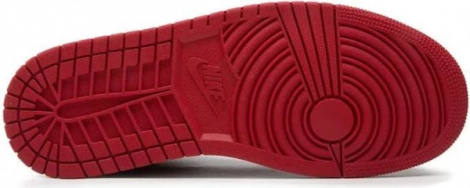 Кросівки Nike AIR JORDAN 1 MID червоно-чорні 554724-660