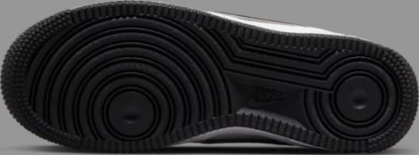 Кросівки підліткові Nike AIR FORCE 1 (GS) біло-срібно-чорні DX9269-100