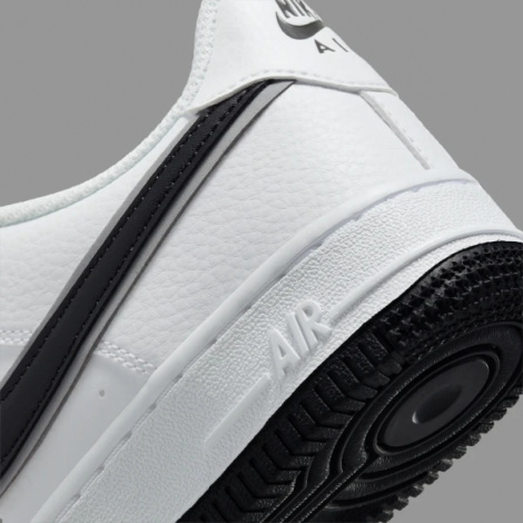 Кросівки підліткові Nike AIR FORCE 1 (GS) біло-срібно-чорні DX9269-100