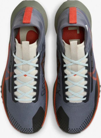 Кросівки для трейлраннінгу Nike REACT PEGASUS TRAIL 4 GTX сіро-жовтогарячі DJ7926-006