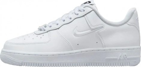 Кроссовки Женские Nike Air Force 1 Low '07 Se Just Do It Triple White (Fb8251-100)