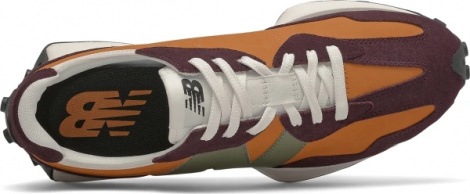 Кросівки New Balance 327 оранжево-коричнево-оливкові MS327LY1