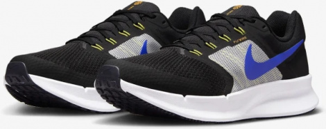 Кросівки бігові Nike RUN SWIFT 3 чорно-біло-сині DR2695-006
