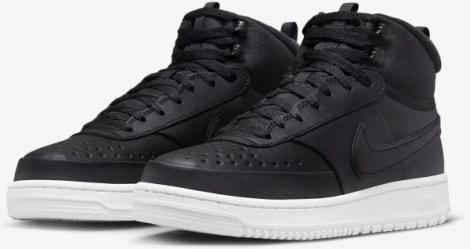Кроссовки Nike COURT VISION MID WNTR черные DR7882-002