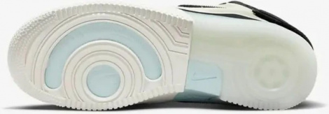 Кросівки Nike AIR FORCE 1 MID REACT чорно-зелені DQ1872-100