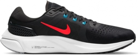 Кроссовки беговые Nike AIR ZOOM VOMERO 15 черно-красно-голубые CU1855-004