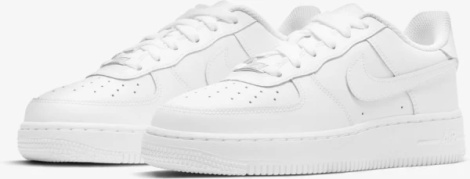 Кроссовки детские Nike AIR FORCE 1 LE (GS) белые DH2920-111