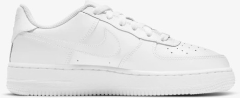 Кроссовки детские Nike AIR FORCE 1 LE (GS) белые DH2920-111