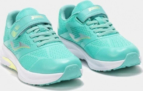 Кросівки бігові дитячі Joma SPEED бірюзово-лимонні JSPEES2505V