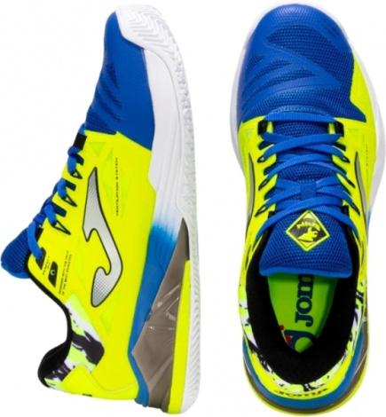 Кроссовки теннисные Joma Spin Men 2509 Royal Yellow