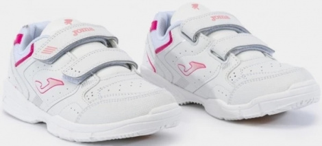 Кроссовки детские Joma SCHOOL бело-розовые WSCHOW2313V
