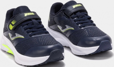 Кросівки бігові дитячі Joma SPEED темно-синьо-лимонні JSPEES2533V