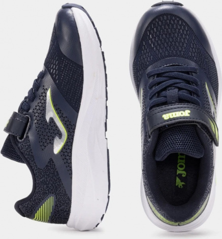 Кросівки бігові дитячі Joma SPEED темно-синьо-лимонні JSPEES2533V
