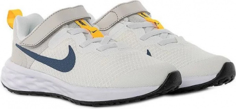 Кросівки дитячі Nike REVOLUTION 6 NN (PSV) сірі DD1095-100