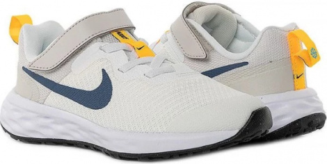 Кросівки дитячі Nike REVOLUTION 6 NN (PSV) сірі DD1095-100