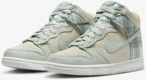 Кросівки дитячі Nike DUNK HIGH SE (GS) світло-зелені DV1724-100