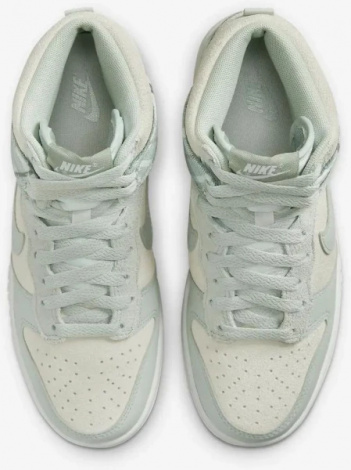Кросівки дитячі Nike DUNK HIGH SE (GS) світло-зелені DV1724-100