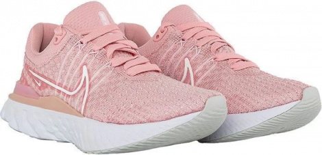 Кросівки бігові жіночі Nike REACT INFINITY RUN FK 3 рожеві DD3024-600