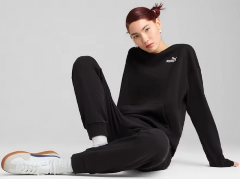 Спортивний костюм жіночий Puma RELAXED TR CL чорний 68507401